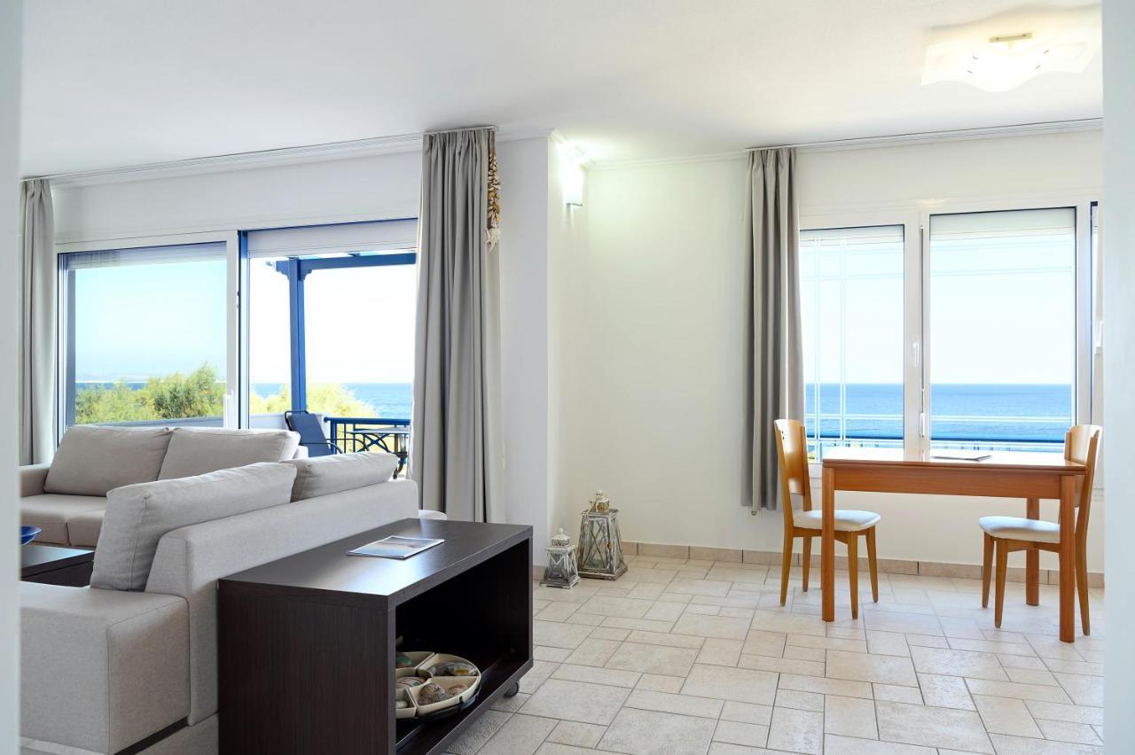 Aliki Studios Paralia Agias Foteinis المظهر الخارجي الصورة