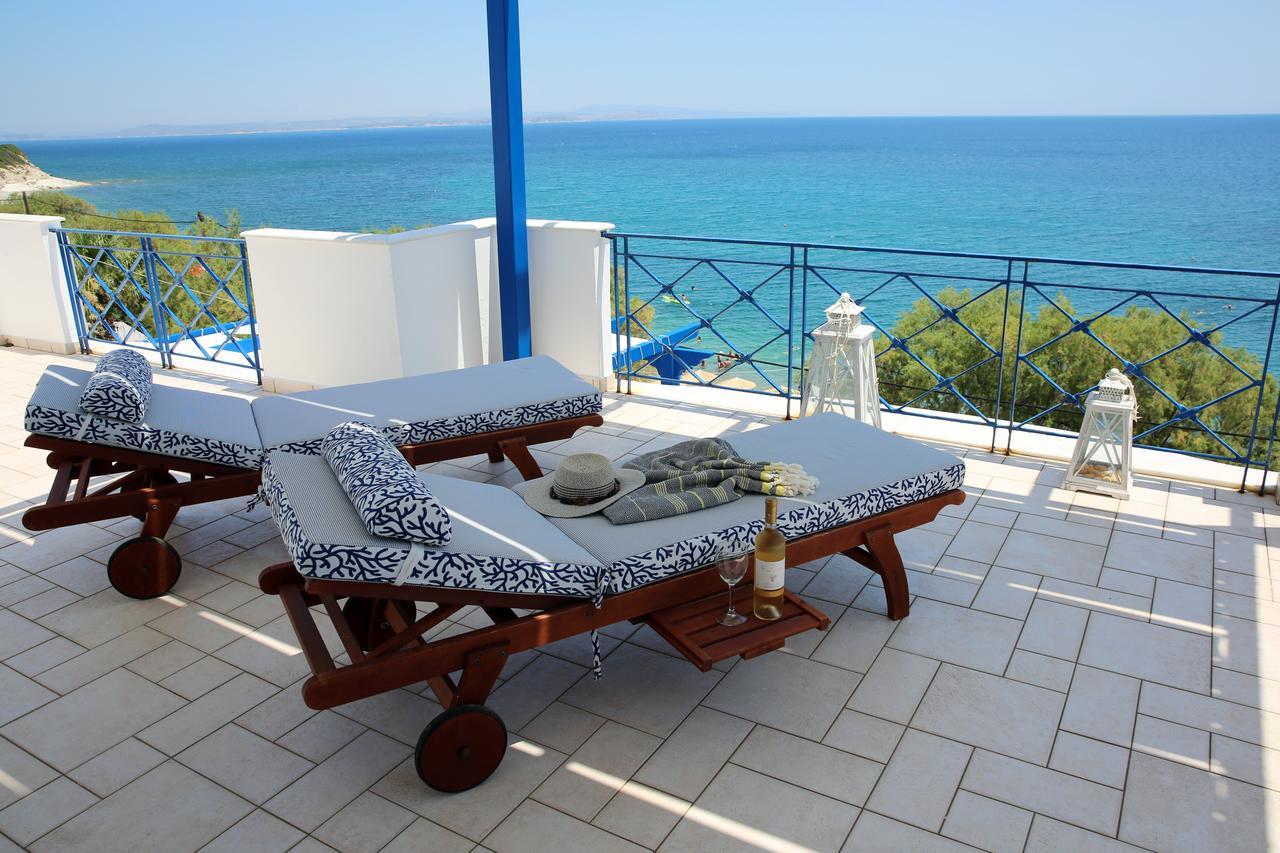 Aliki Studios Paralia Agias Foteinis المظهر الخارجي الصورة